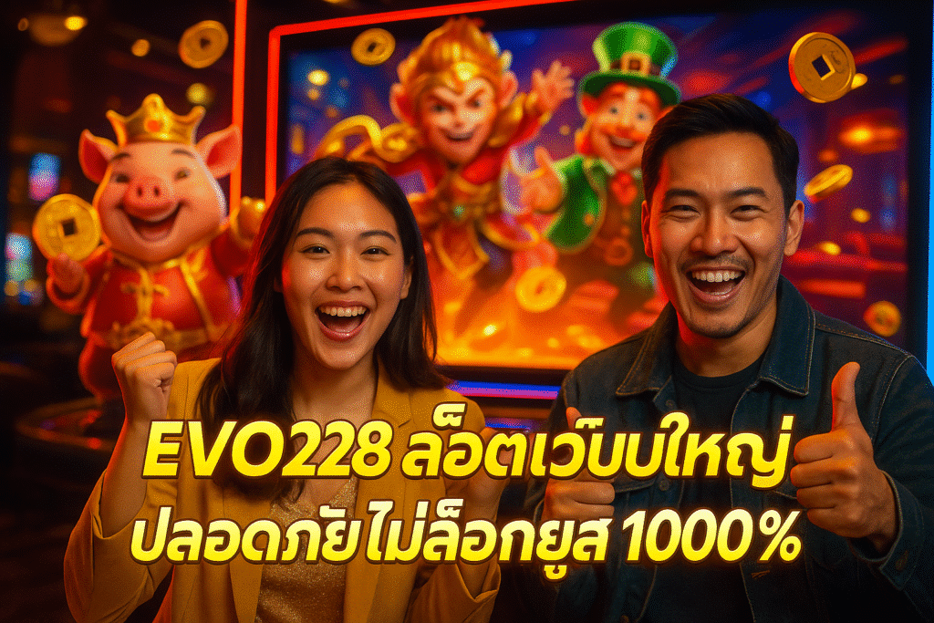 EVO228 สล็อตเว็บใหญ่ ปลอดภัยไม่ล็อกยูส 100%