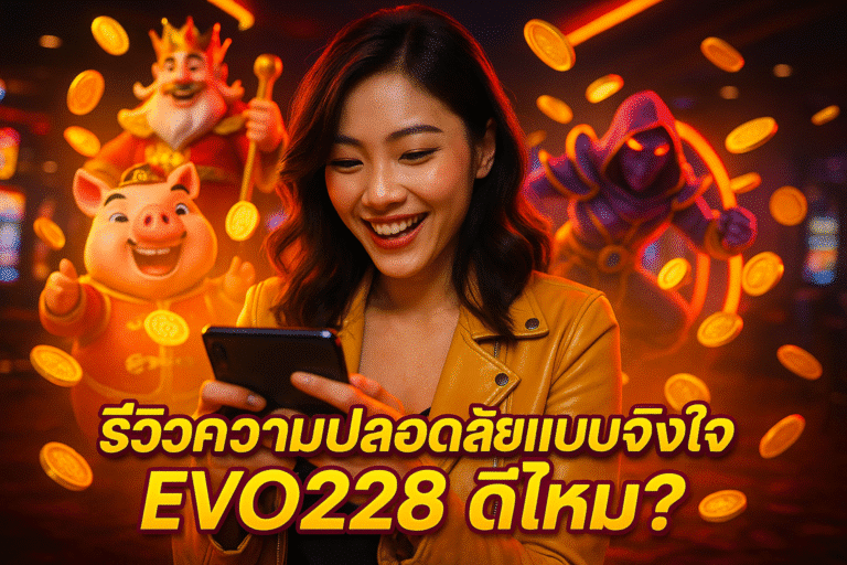 รีวิวความปลอดภัยแบบจริงใจ EVO228 ดีไหม?