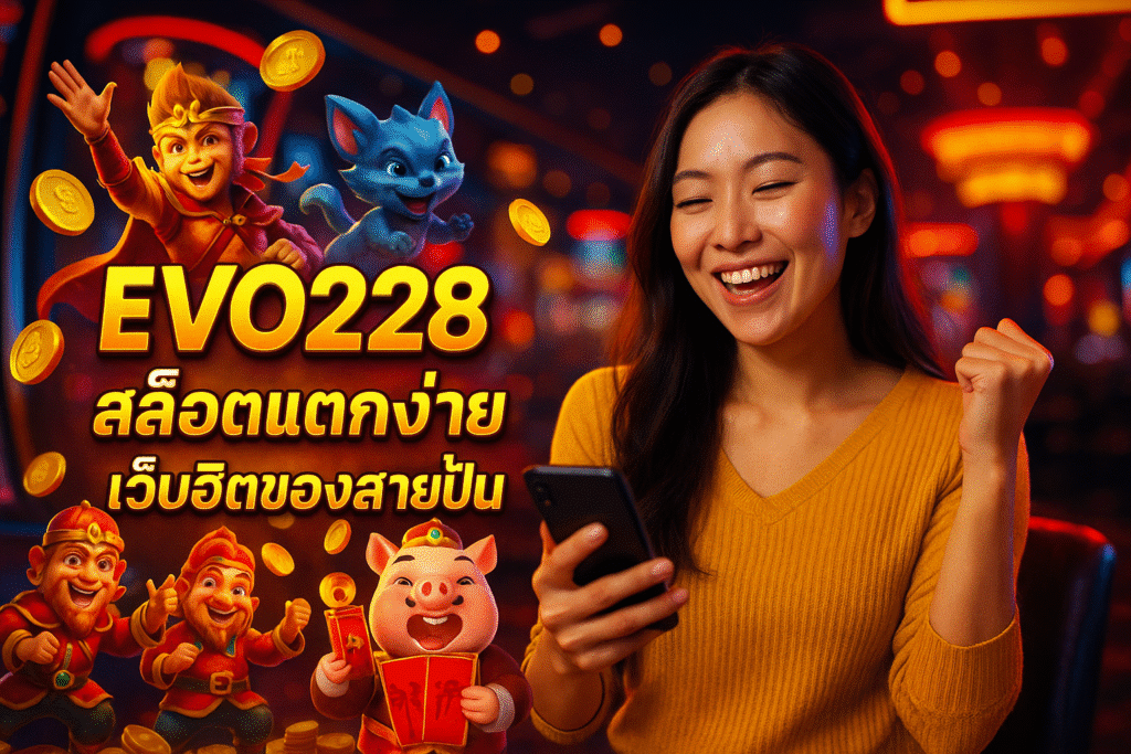 EVO228 สล็อตแตกง่าย เว็บฮิตของสายปั่น