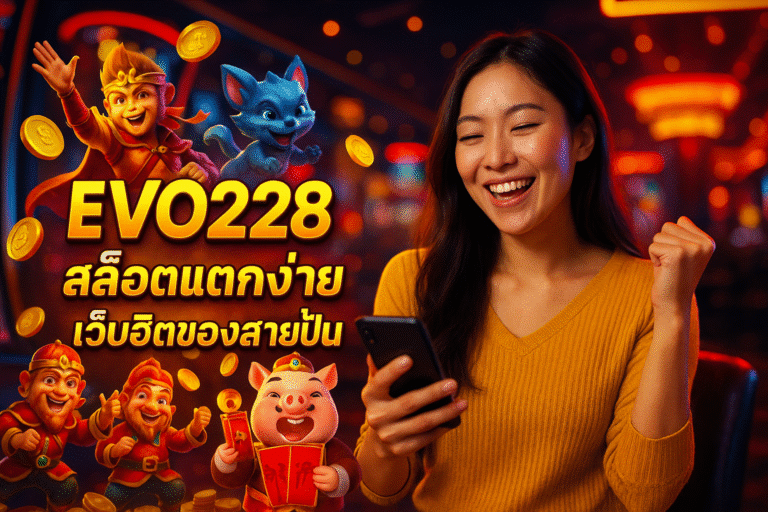 EVO228 สล็อตแตกง่าย เว็บฮิตของสายปั่น