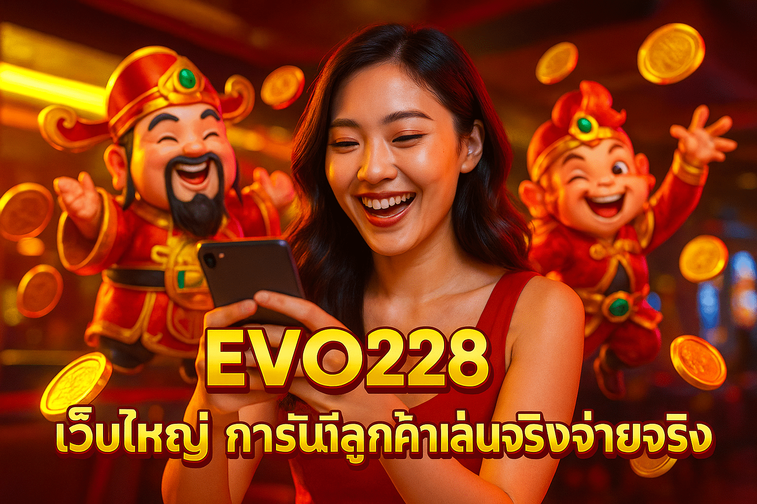 EVO228 เว็บใหญ่ การันตีลูกค้าเล่นจริงจ่ายจริง
