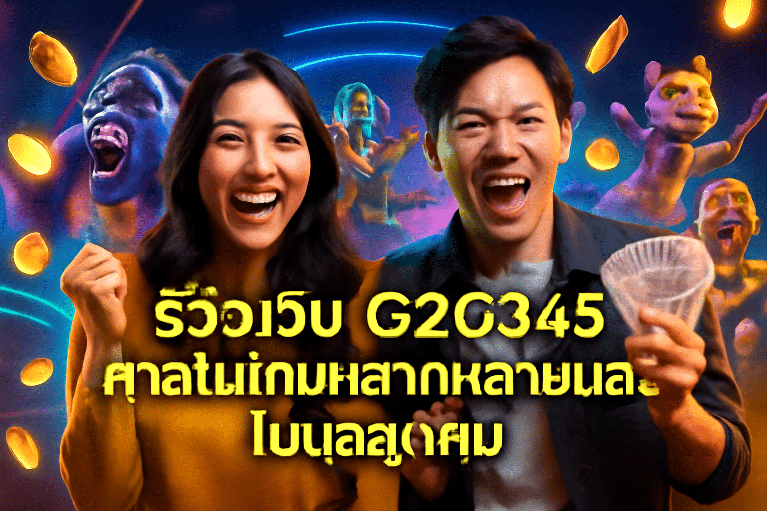 รีวิวเว็บ G2G345 | คาสิโนเกมหลากหลายและโบนัสสุดคุ้ม