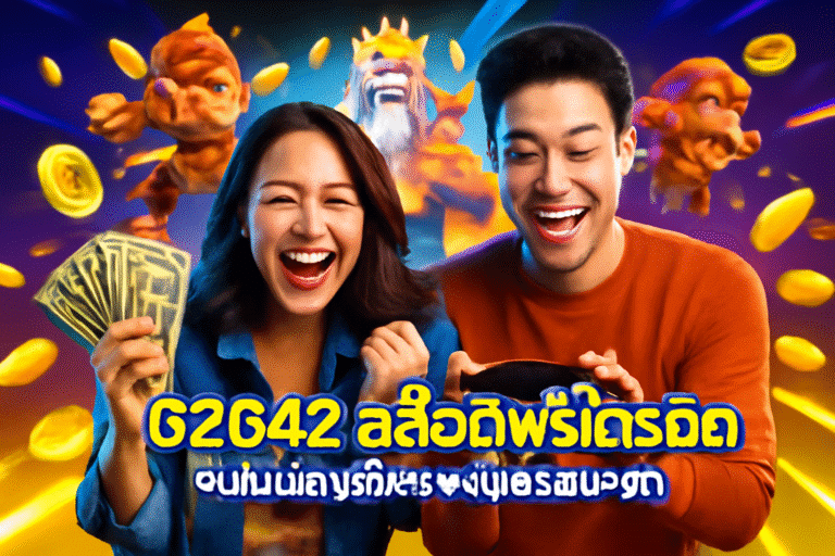G2G42 สล็อตฟรีเครดิต | รับโบนัสฟรีเพียงสมัครสมาชิก