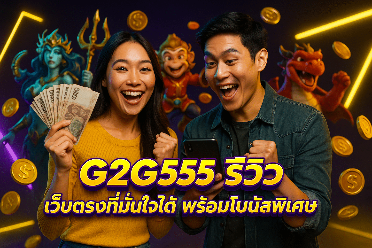 G2G555 รีวิว | เว็บตรงที่มั่นใจได้ พร้อมโบนัสพิเศษ